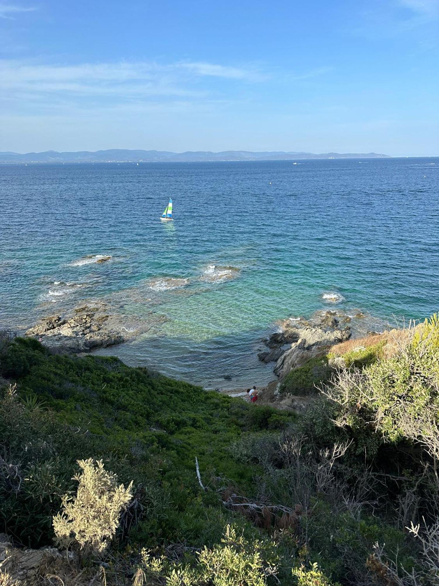 L'Instant Plage - Vue Mer - Bord De Plage - La Capte - Cote D'Azur Hyères Exterior foto